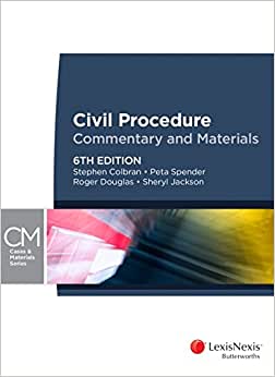 Civil Procedure: Commentary and Materials e6