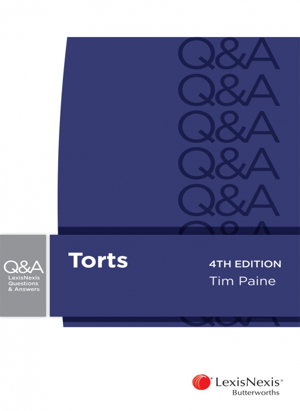 LexisNexis Questions and Answers: Torts e4