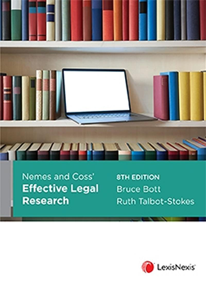 Nemes and Coss' Effective Legal Research e8