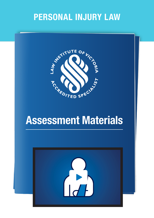 Personal Injury Law – Assessment Material Pack (2025)