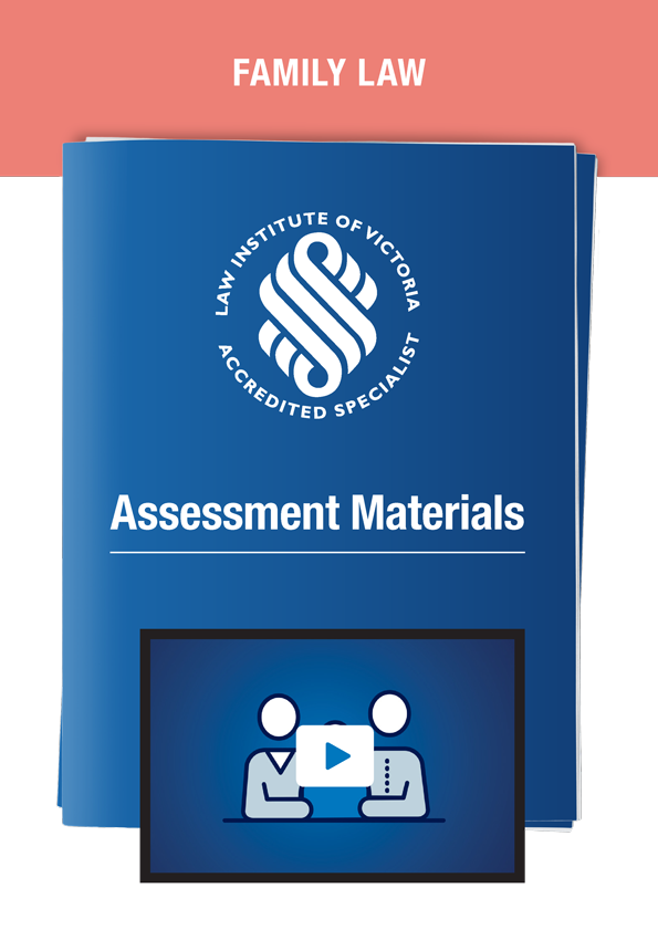 Family Law - Assessment Materials Pack (2025 edition)