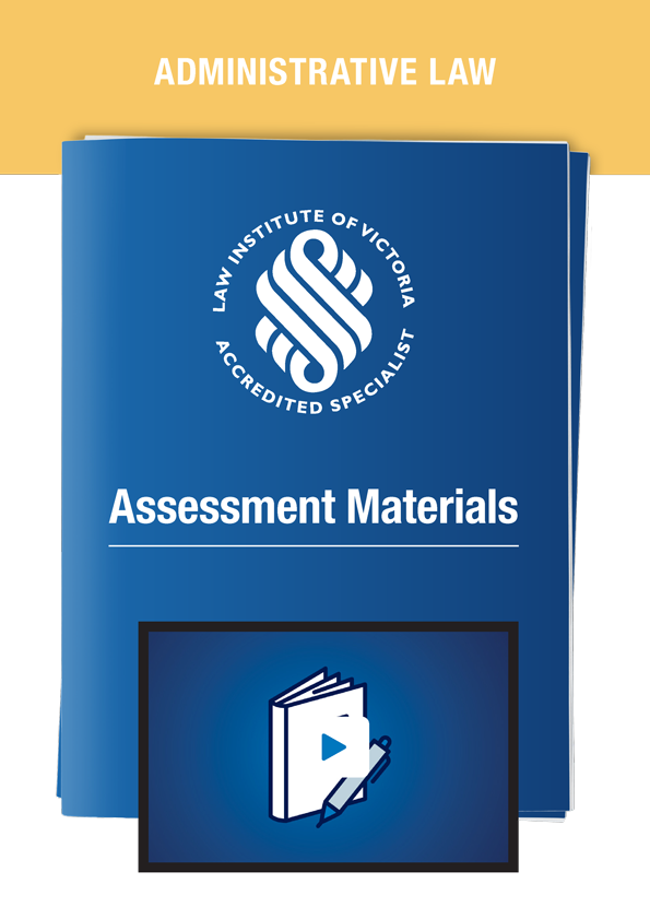 Administrative Law – Assessment Material Pack (2025 edition)