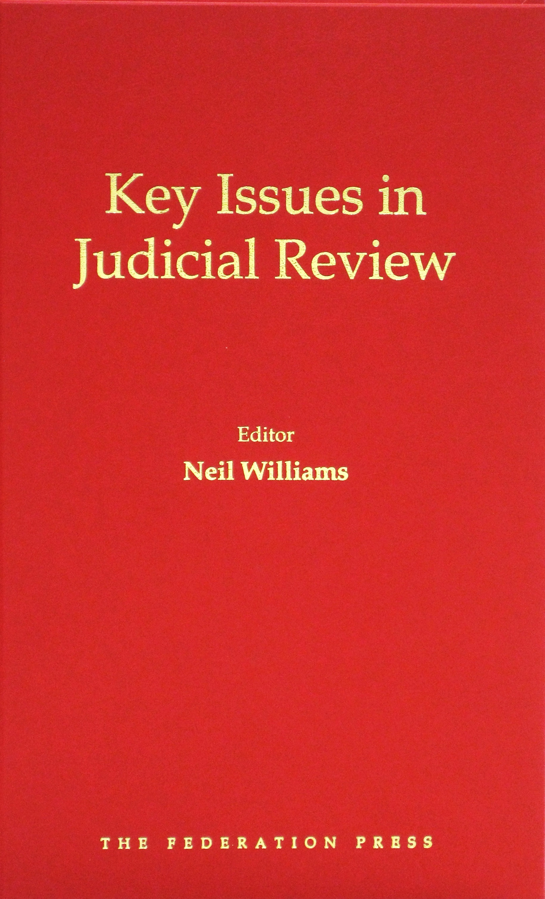 Key Issues in Judicial Review