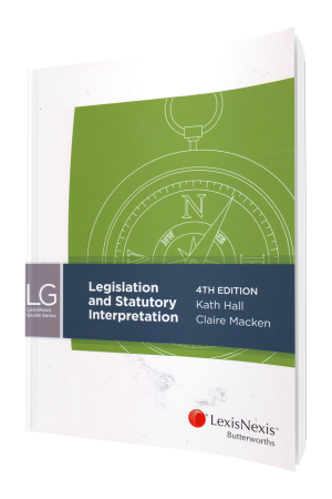 Legislation and Statutory Interpretation e4