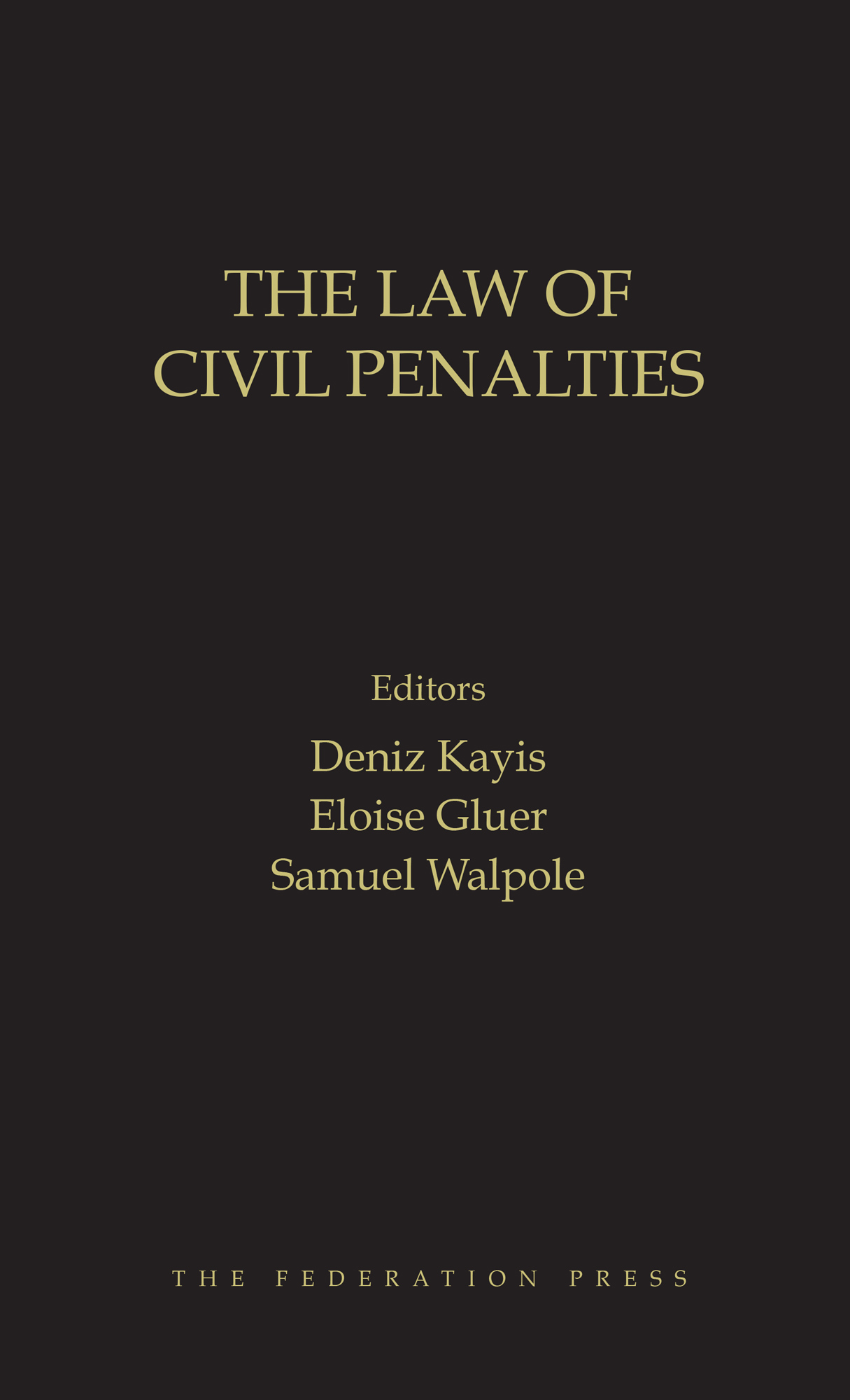 The Law of Civil Penalties
