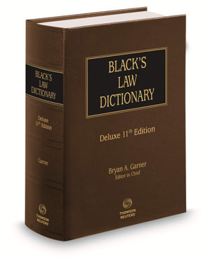 Black's Law Dictionary Deluxe e11