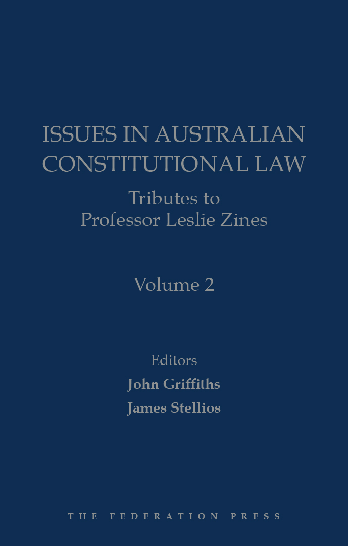 Issues in Australian Constitutional Law