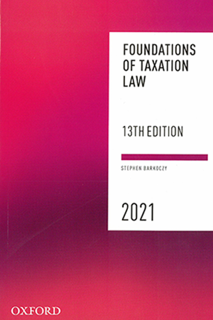 Foundations of Taxation Law e13