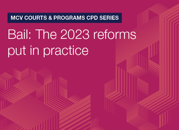 Bail — The 2023 reforms put in practice
