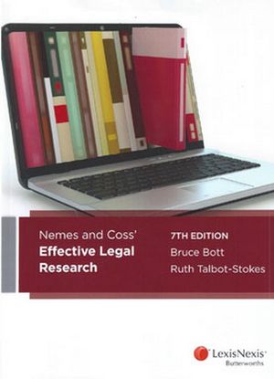 Nemes and Coss Effective Legal Research e7