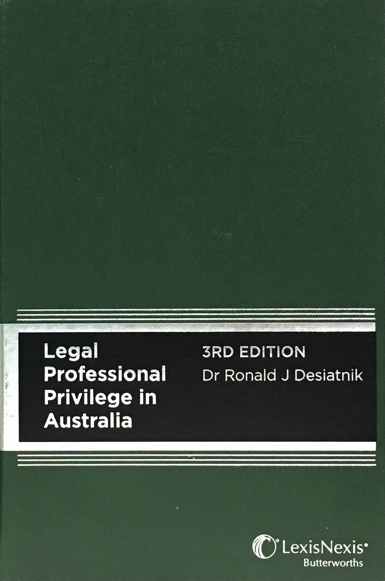 Legal Professional Privilege in Australia e3