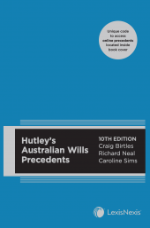Hutley's Australian Wills Precedents e10