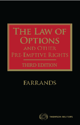 The Law of Options & Other Pre-Emptive Rights e3