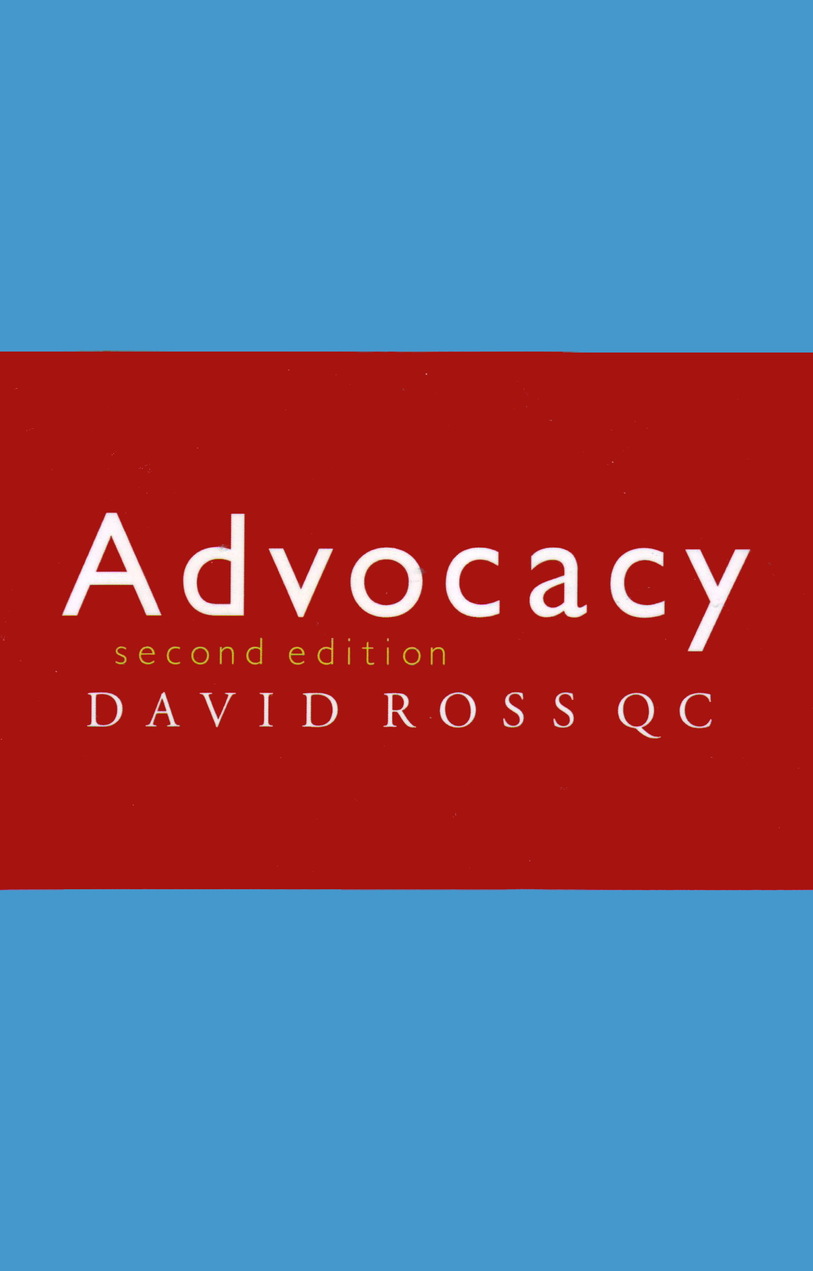 Advocacy 2nd Ed.