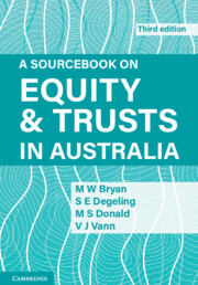 A Sourcebook on Equity & Trusts in Australia e3