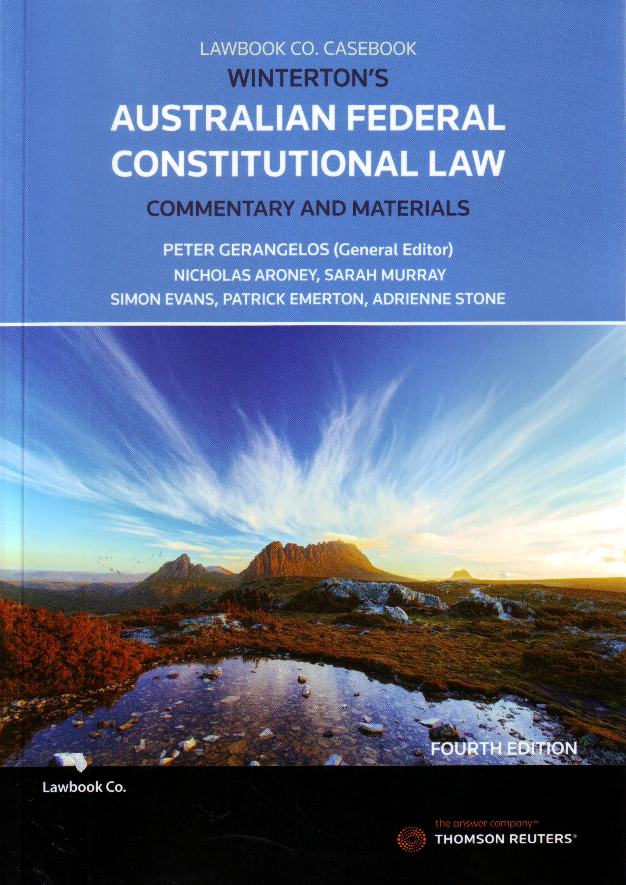 Winterton's Australian Federal Constitutional Law Commentary