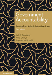 Government Accountability: Australian Administrative Law e3
