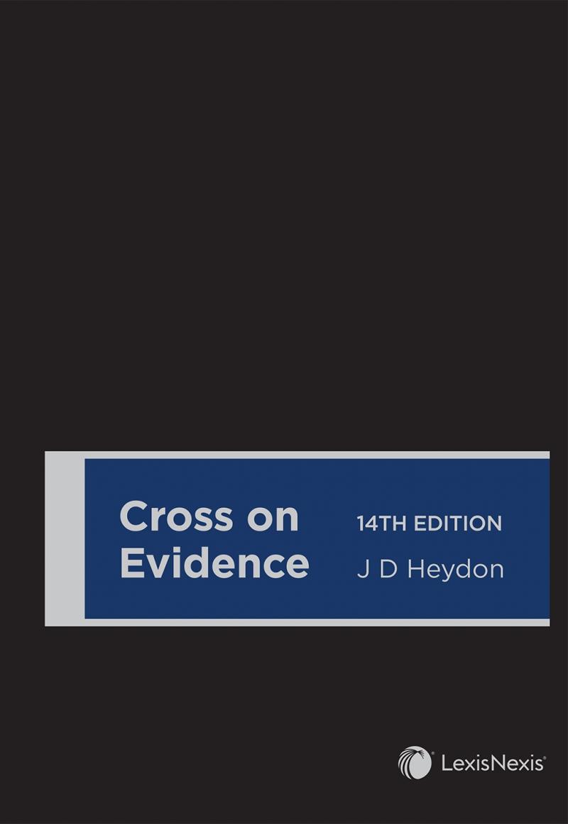 Cross on Evidence e14 (Hardcover)