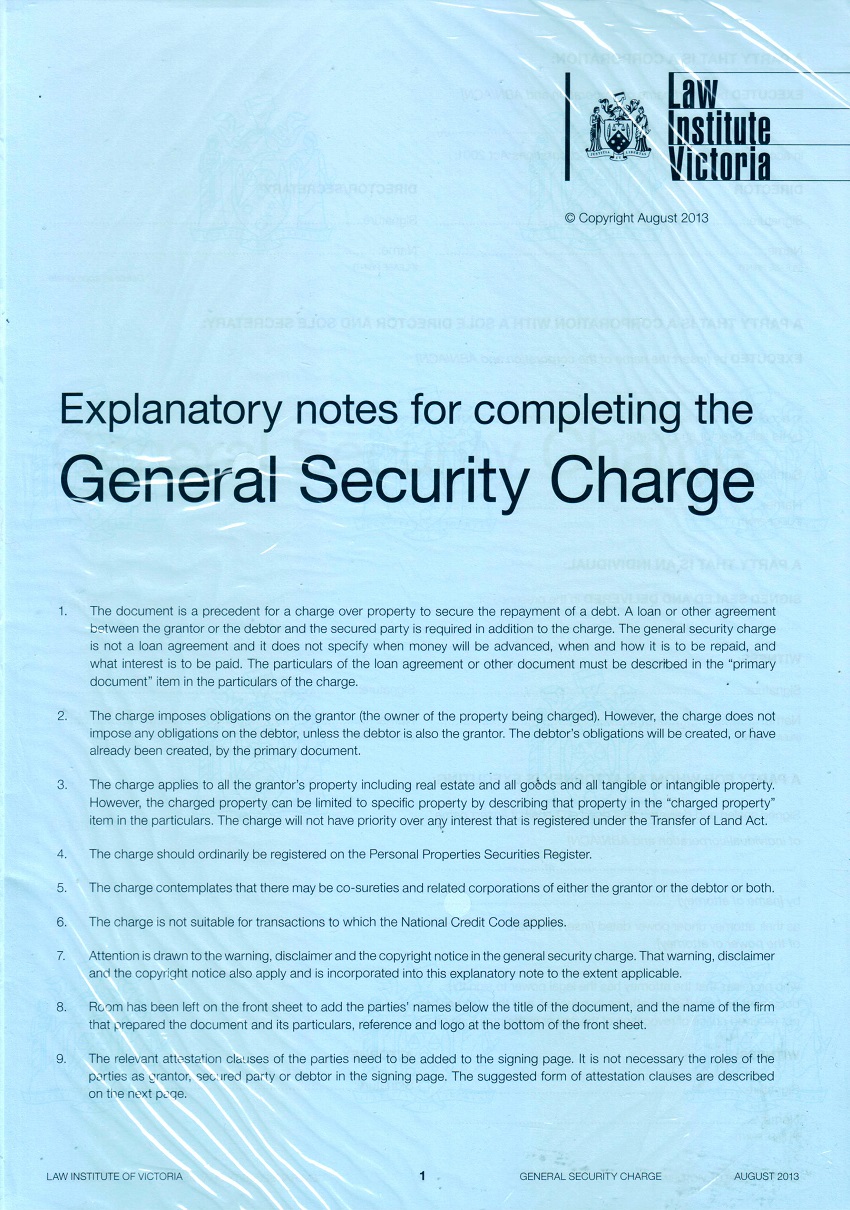 6.15 (Pack of 5) LIV General Security Charge