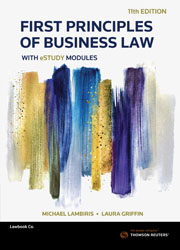 First Principles of Business Law with eStudy modules e11