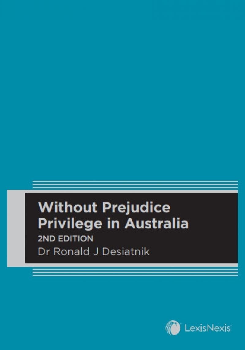 Without Prejudice Privilege In Australia e2