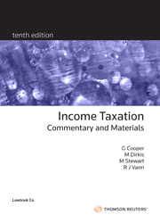 Income Taxation Commentary & Materials e10