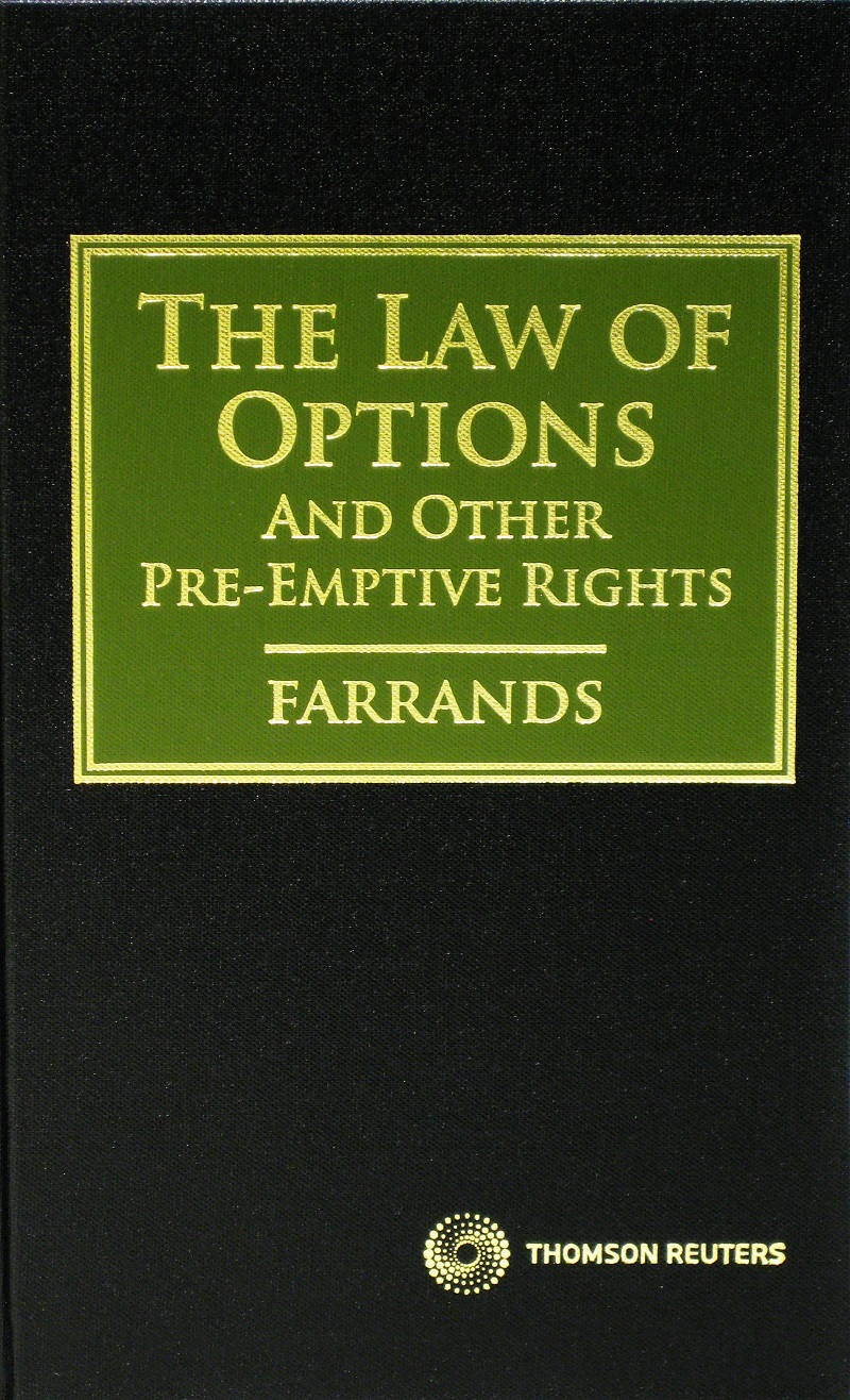 The Law of Options & Other Pre-emptive Rights
