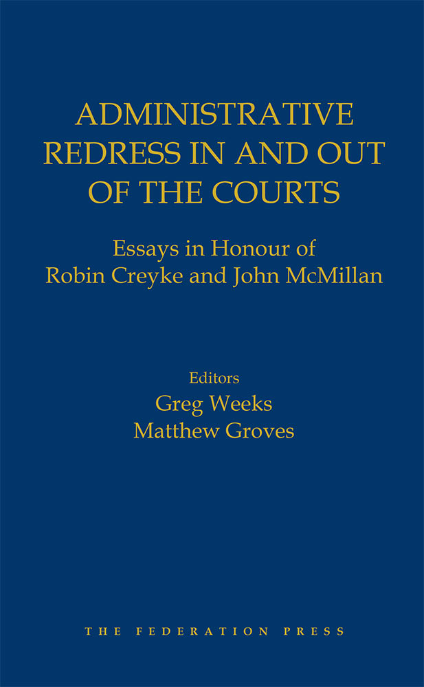 Administrative Redress In and Out of the Courts