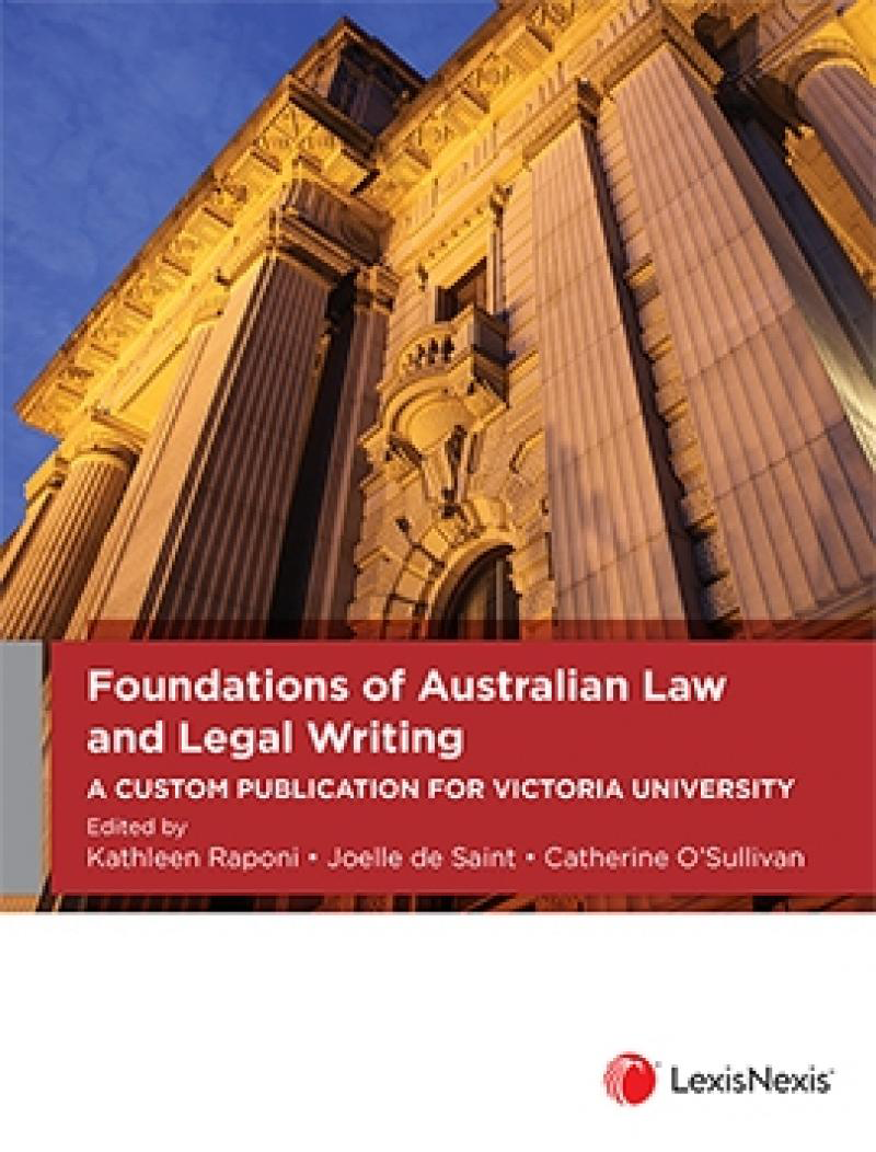 Foundations of Australian Law and Legal Writing