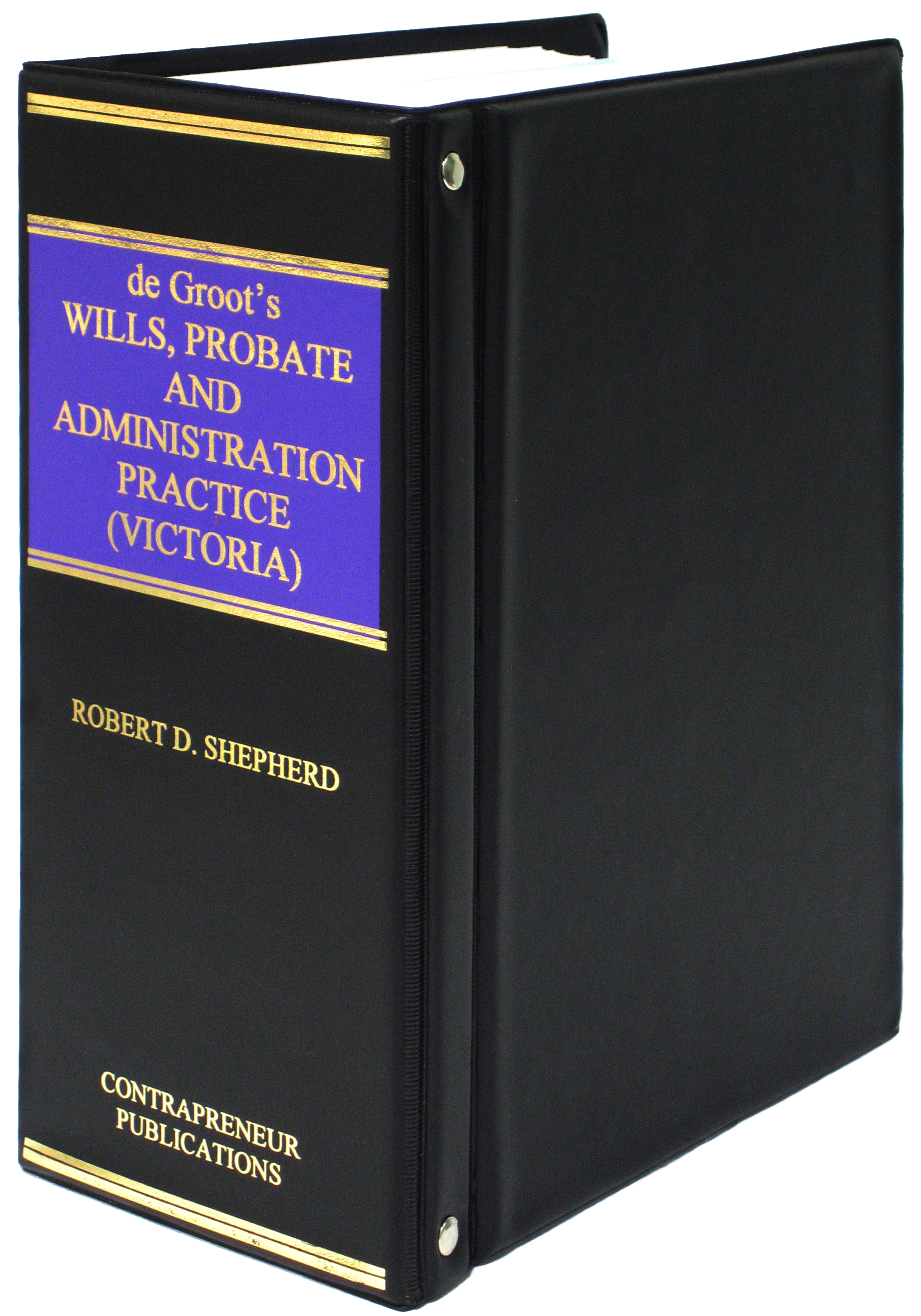 de Groot's Wills, Probate and Admin Practice (Vic)