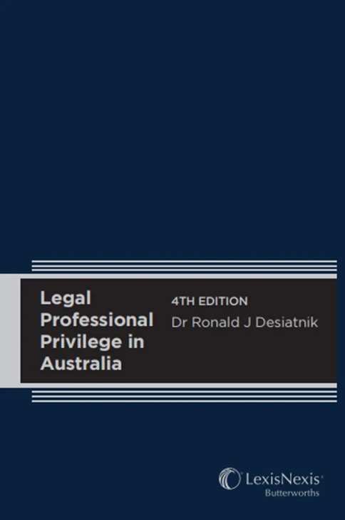 Legal Professional Privilege in Australia e4