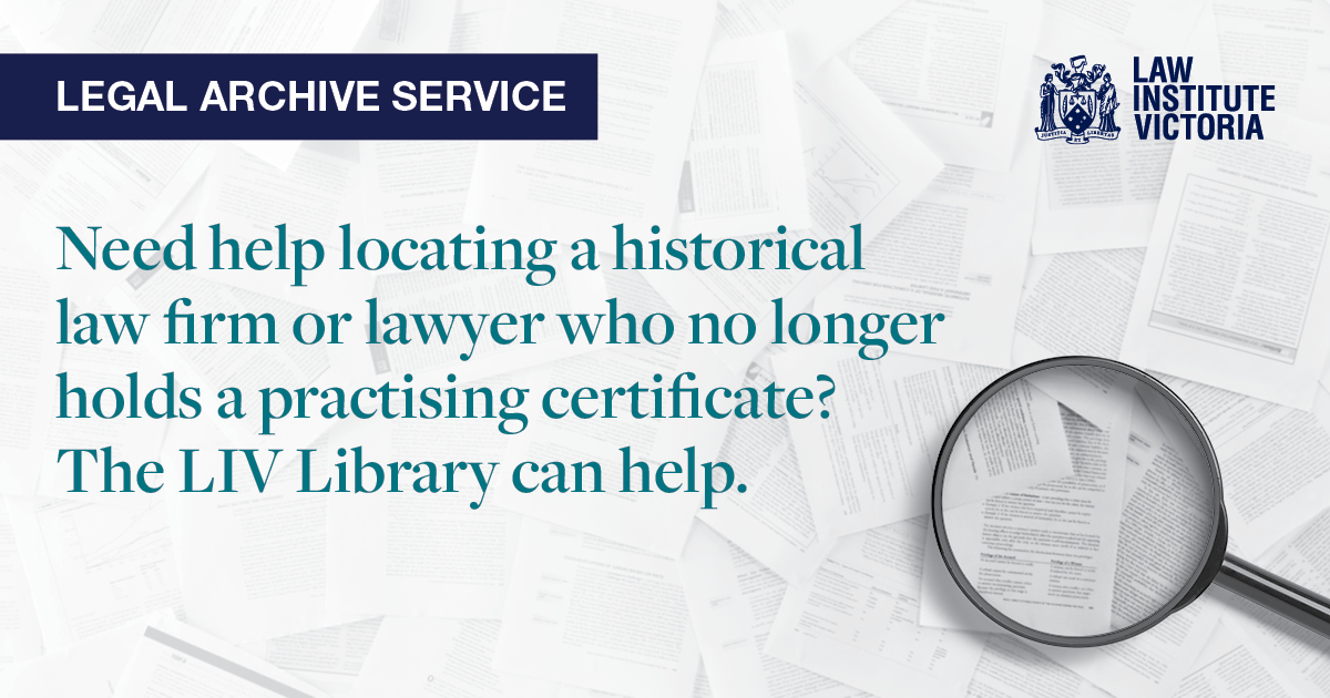 Legal Archive Service